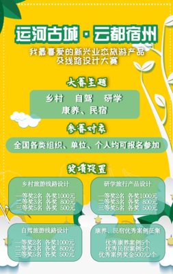 如何為“運河古城·云都宿州”設計驚艷的旅游線路？參賽技巧與創新靈感大放送